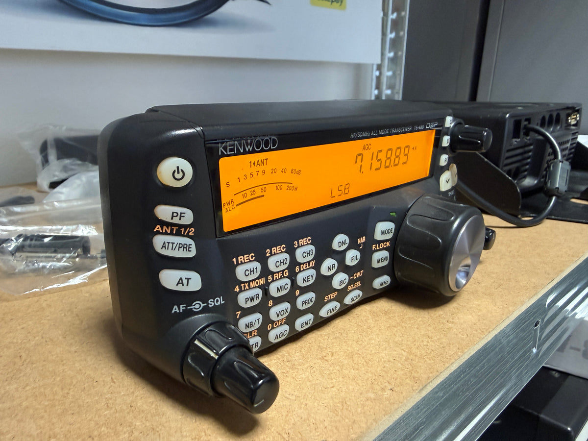 Kenwood TS 480 HX 200 watt perfetto full set Garanzia 12 Mesi