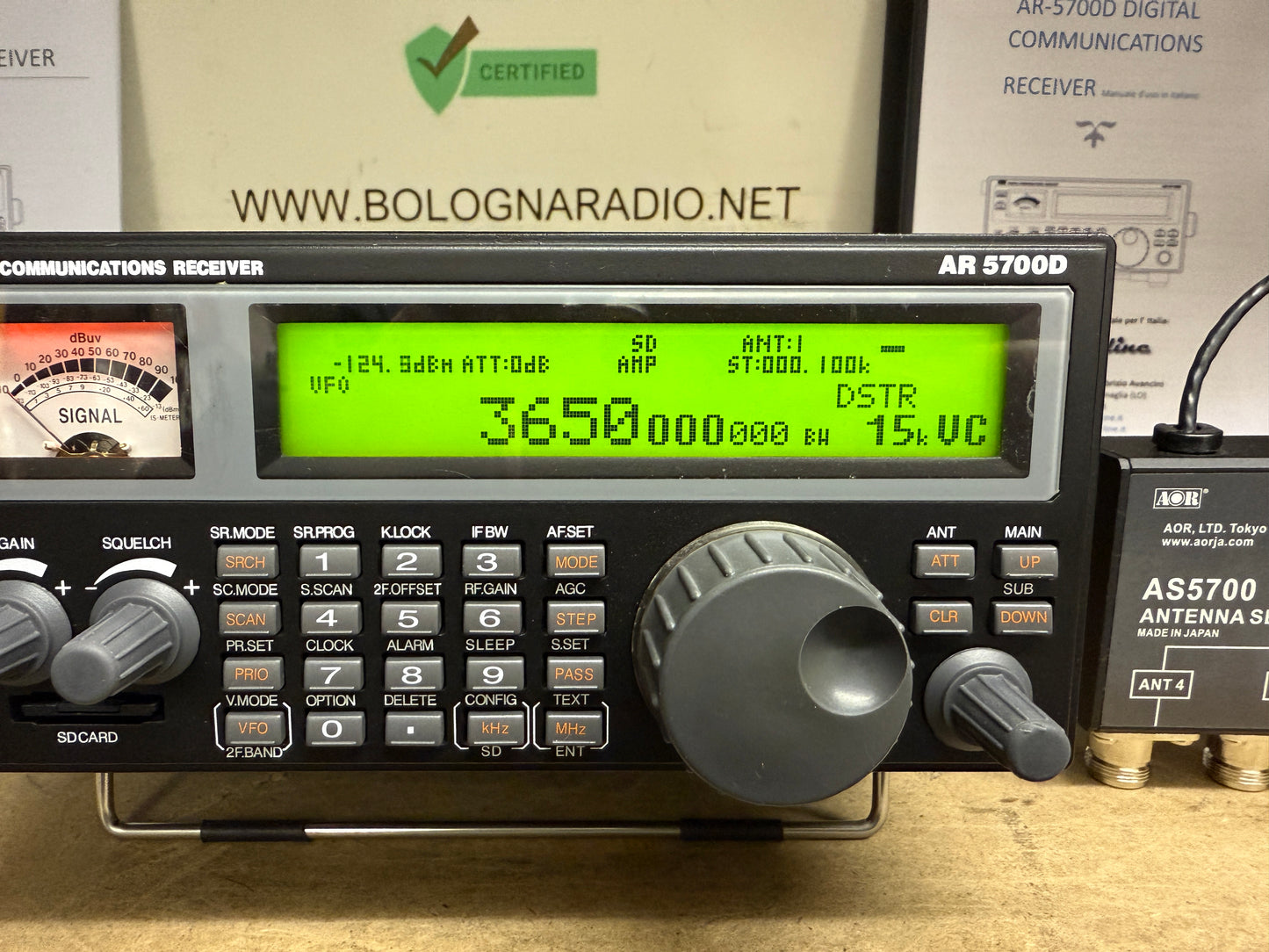 A-1 Aor AR 5700D + AS 5700 pari al nuovo Garanzia 12 Mesi