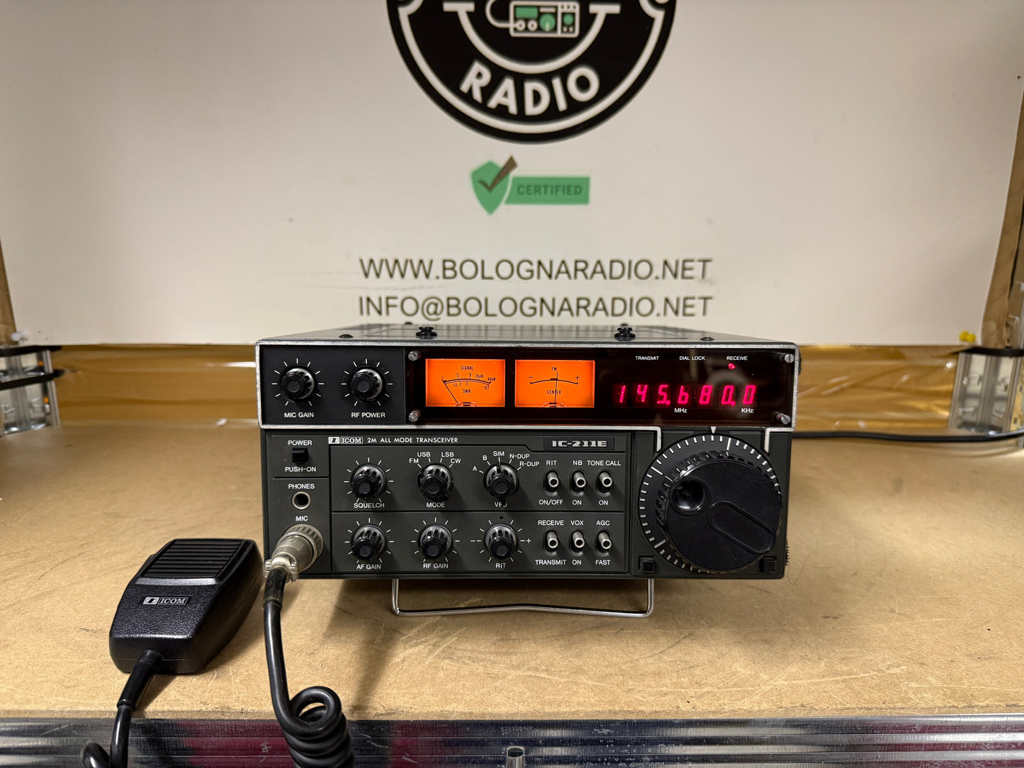 Icom IC 211 E perfetto garanzia 12 mesi