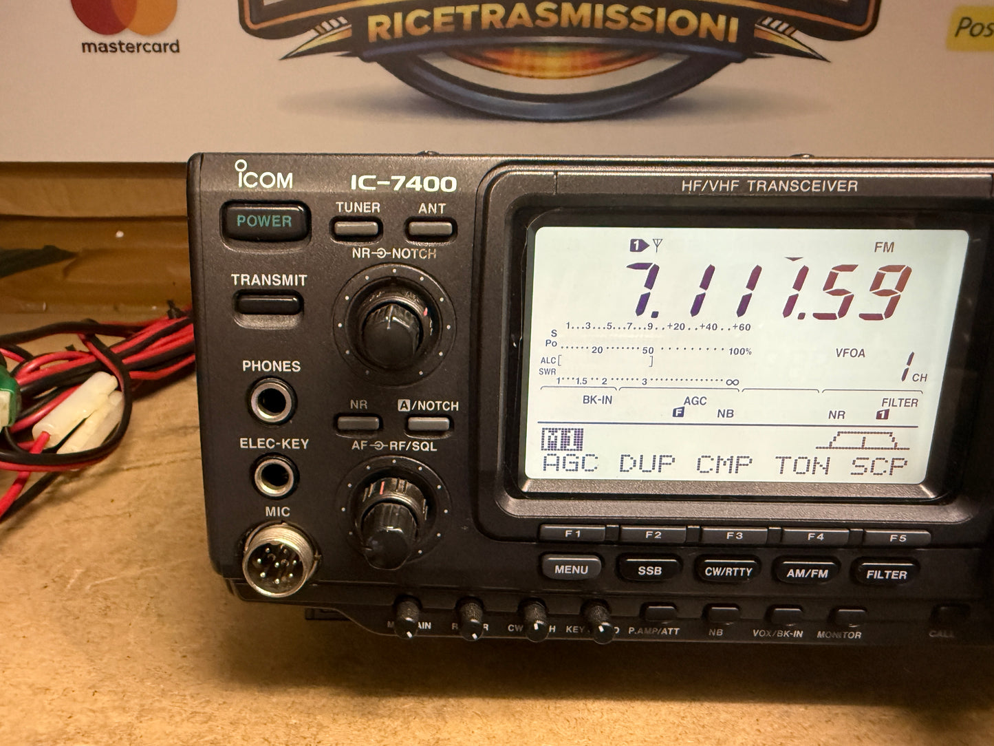 Icom IC 7400 perfetto full set Garanzia 12 Mesi