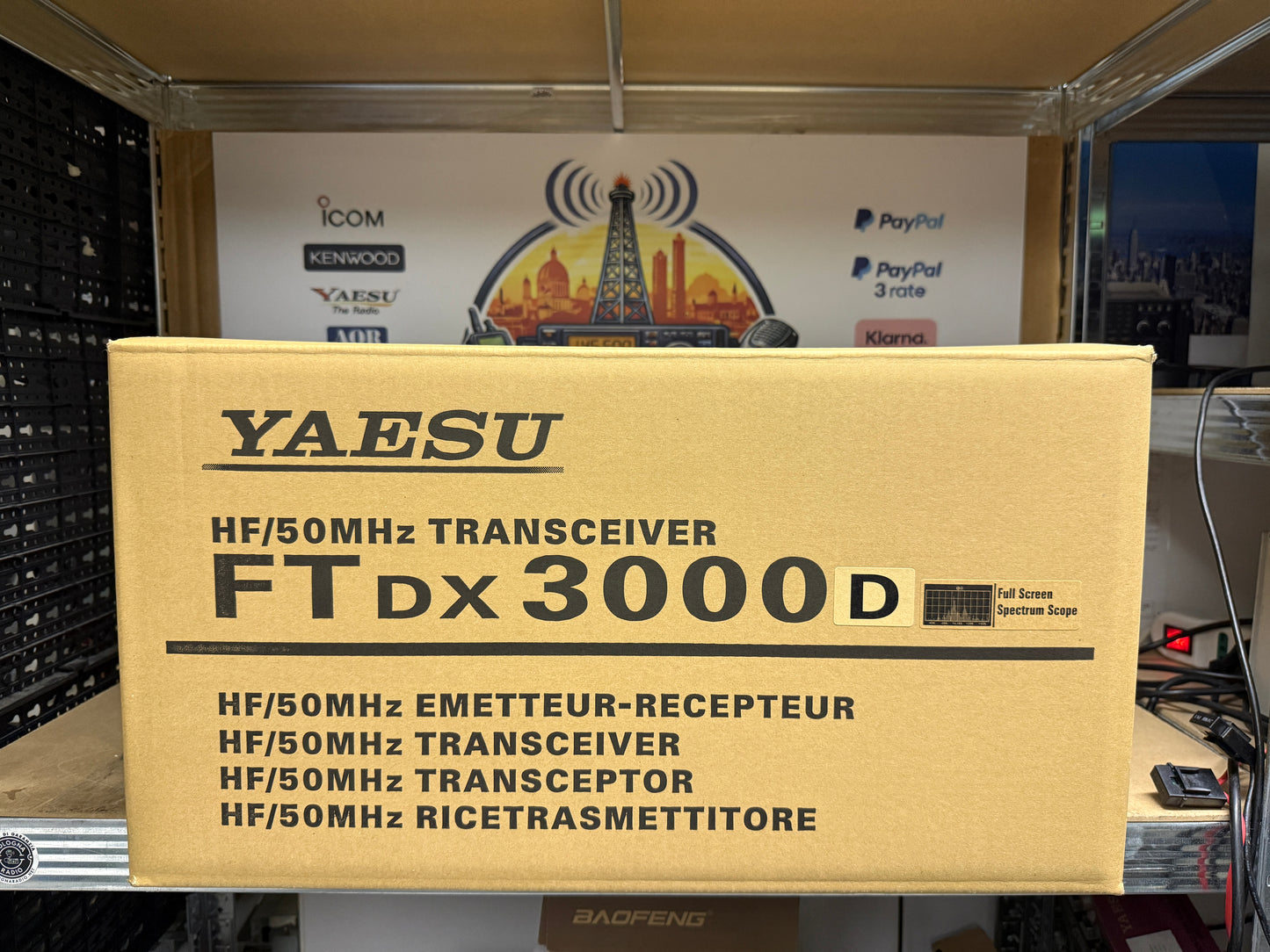 Yaesu FTDX 3000D set pari al nuovo Garanzia 12 mesi