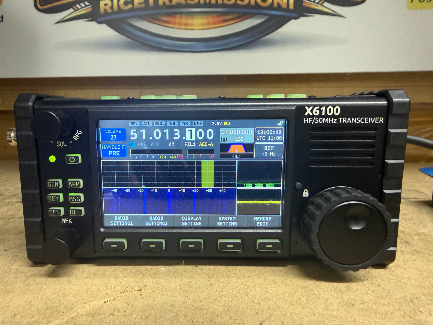 Xiegu X6100 pari al nuovo full set + software R1cub Garanzia 12 Mesi