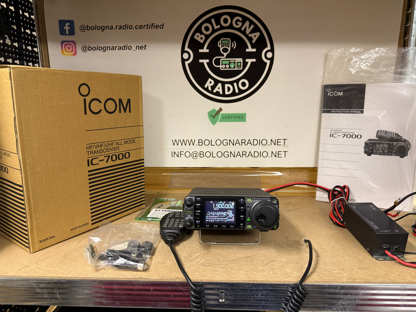 Icom IC 7000 perfetta imballo garanzia 12 mesi