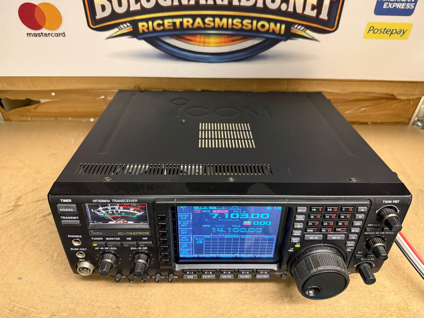 Icom IC 756 pro 2 perfetto Garanzia 12 Mesi
