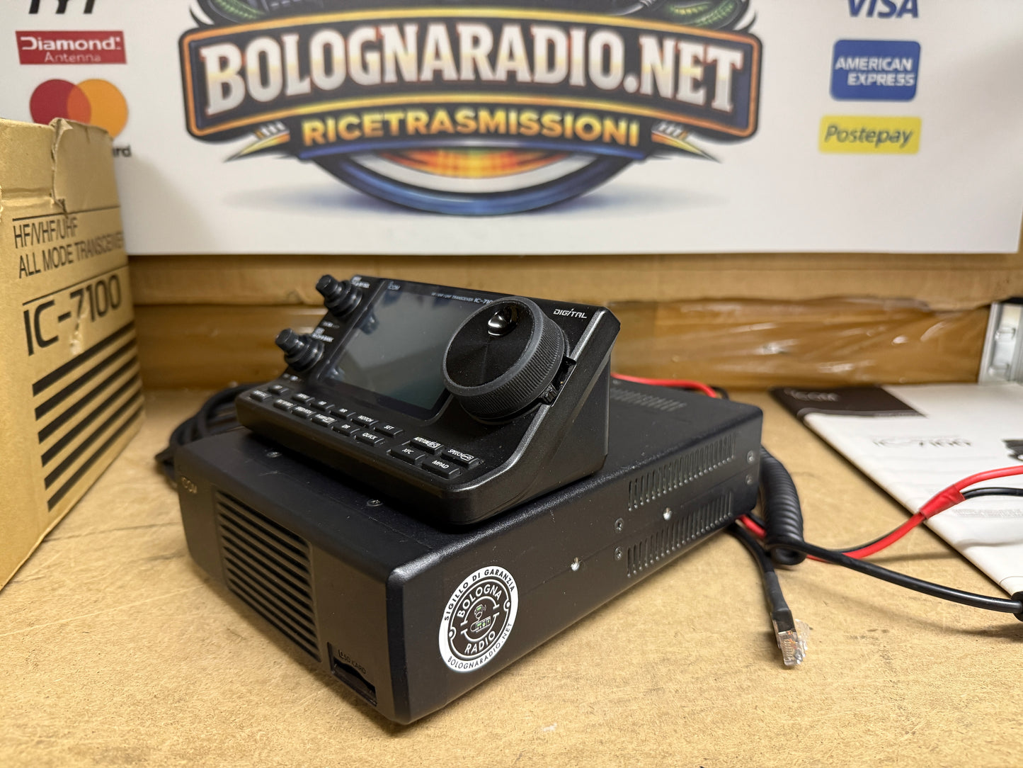 A-1 Icom ic 7100 perfetta Full Set Garanzia 6 Mesi