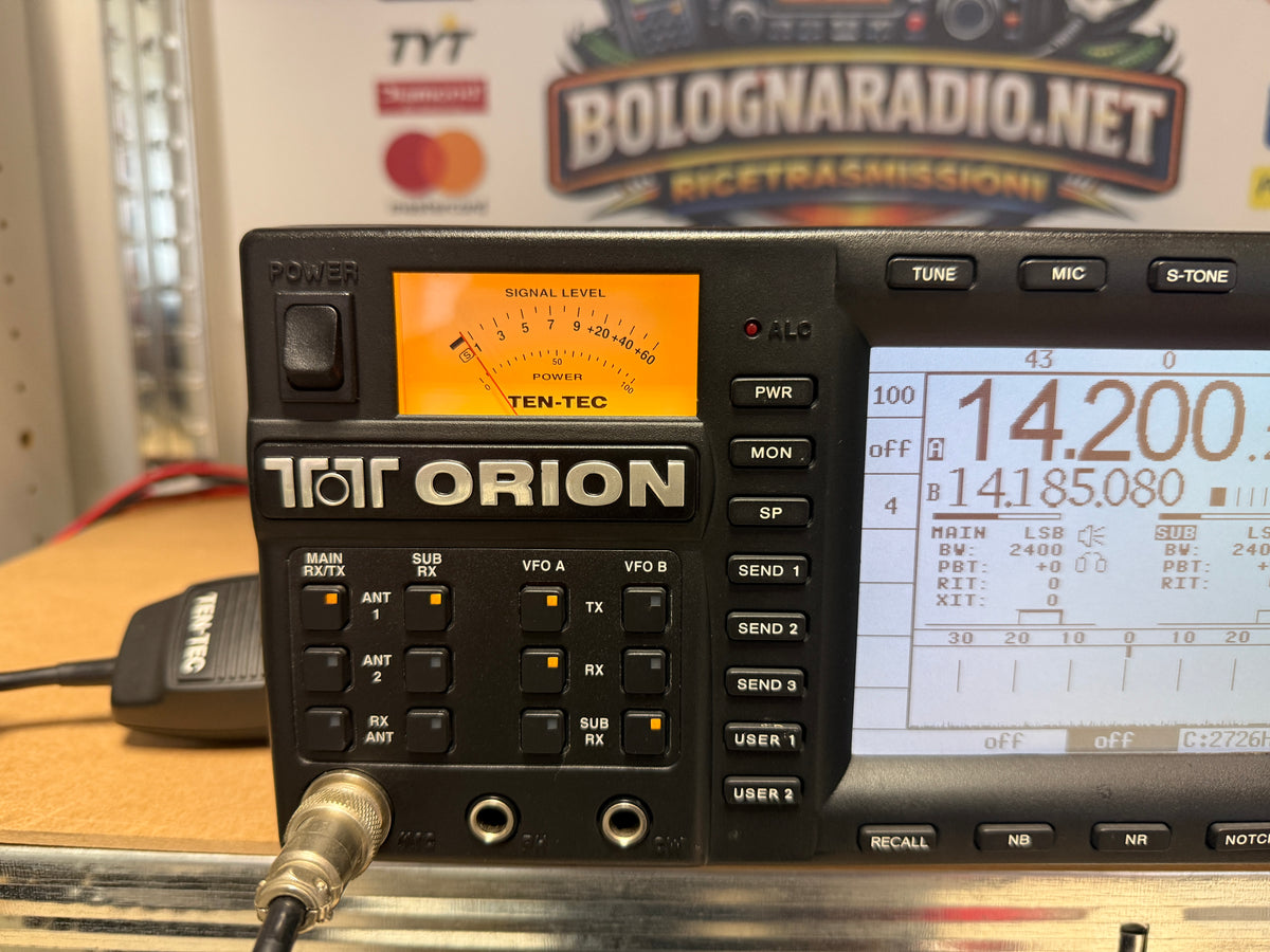 A-1 Ten-tec orion ATU + filtro + ventola 100 Watt pari al nuovo imballo originale Garanzia 12 Mesi