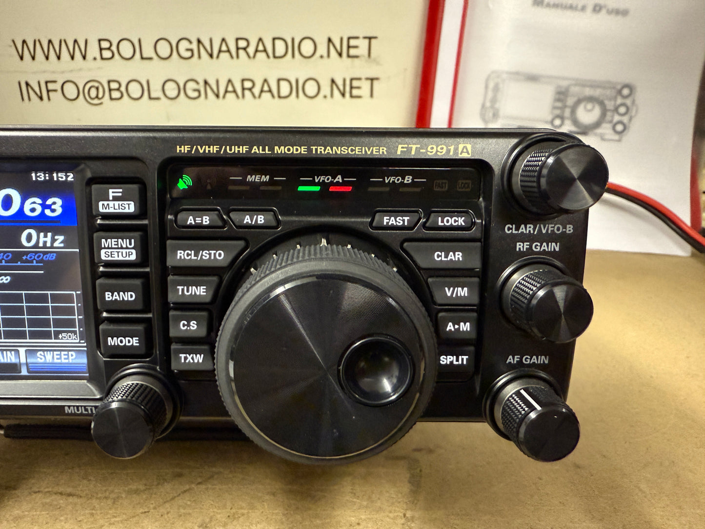 Yaesu FT 991A pari al nuovo garanzia 12 mesi