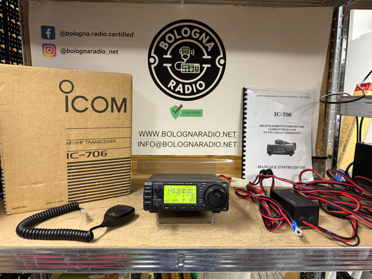 Icom ic 706 pari al nuovo full set Garanzia 12 Mesi