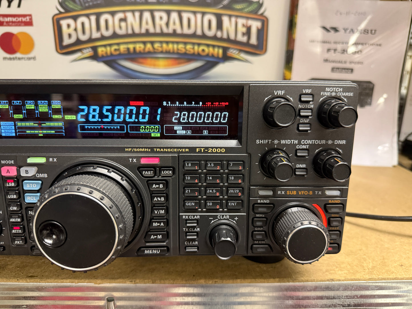 A-1 Yaesu FT 2000 perfetta 100 watt full set Garanzia 6 Mesi