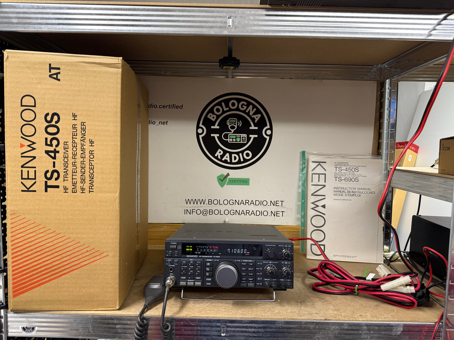 Kenwood ts 450S AT  100watt imballo originale Garanzia 12 Mesi