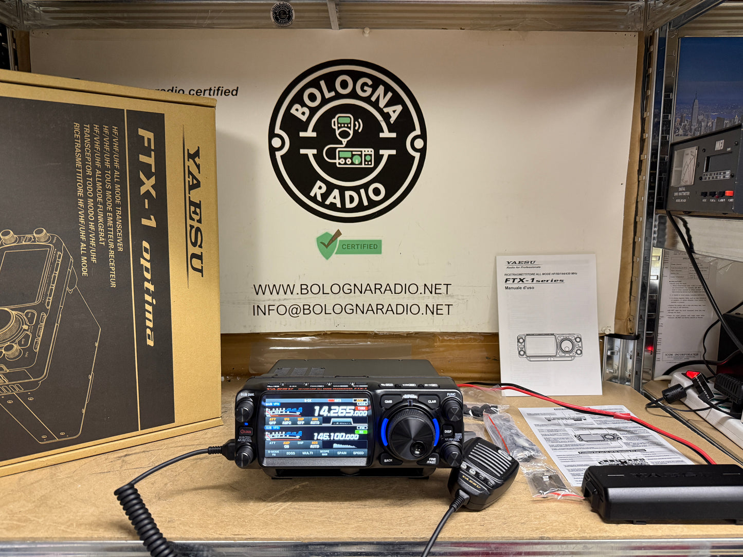 Yaesu FTX 1 Optima 100 watt banda pari al Nuovo11/2025 Garanzia Ufficiale
