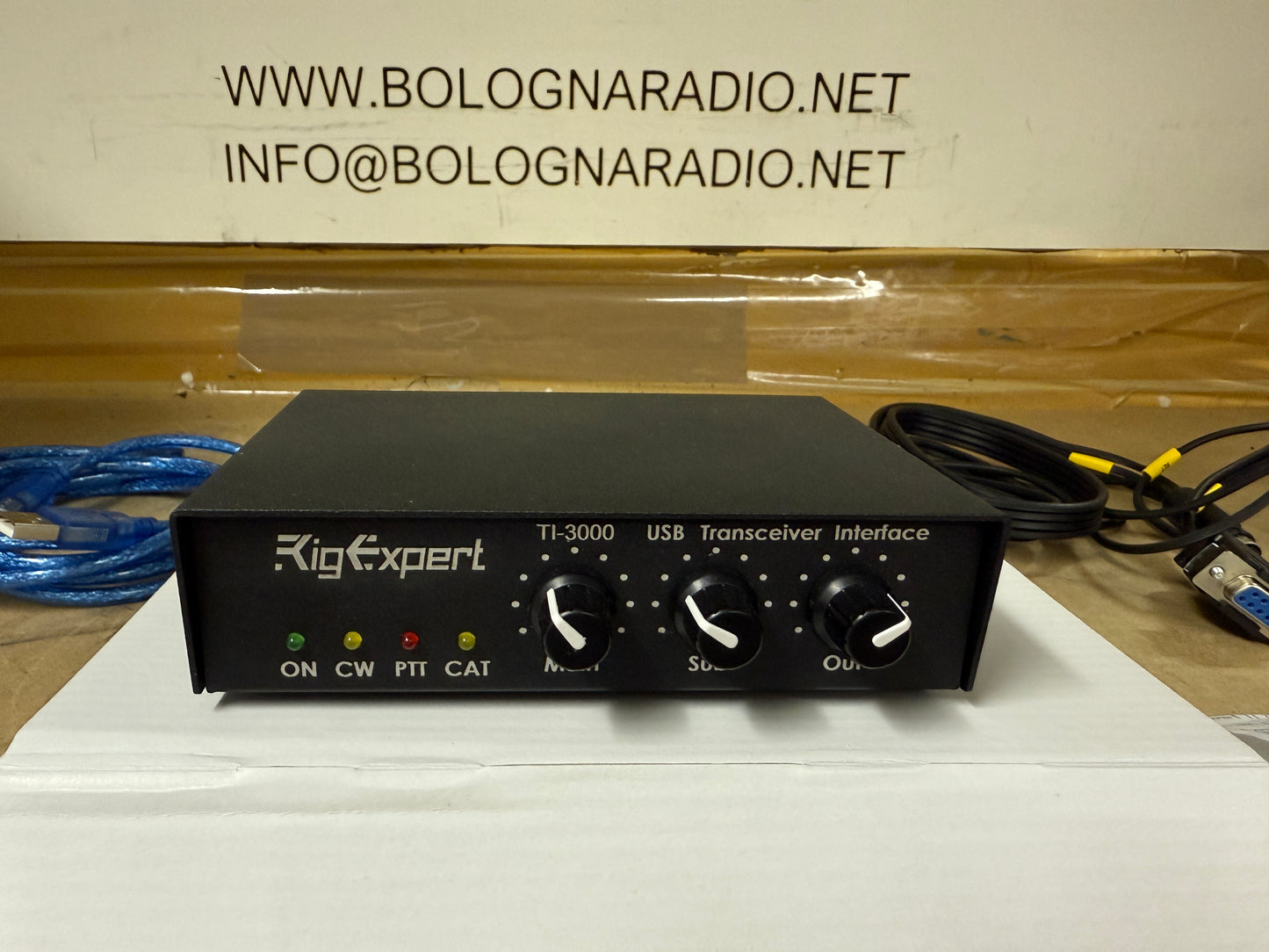 A1 Rig Expert TI 3000 + cavo yaesu