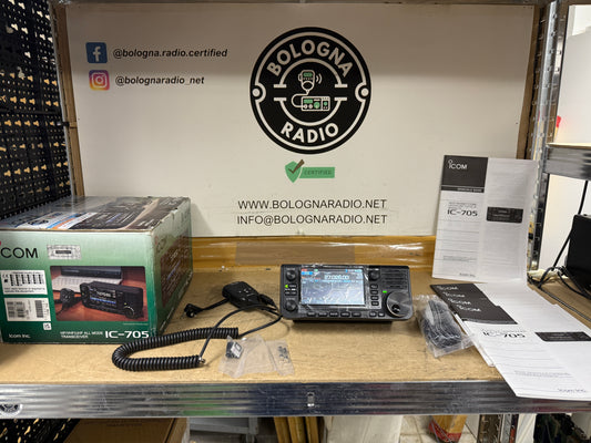 A1 Icom ic 705 Garanzia 12 mesi pari al nuovo full set