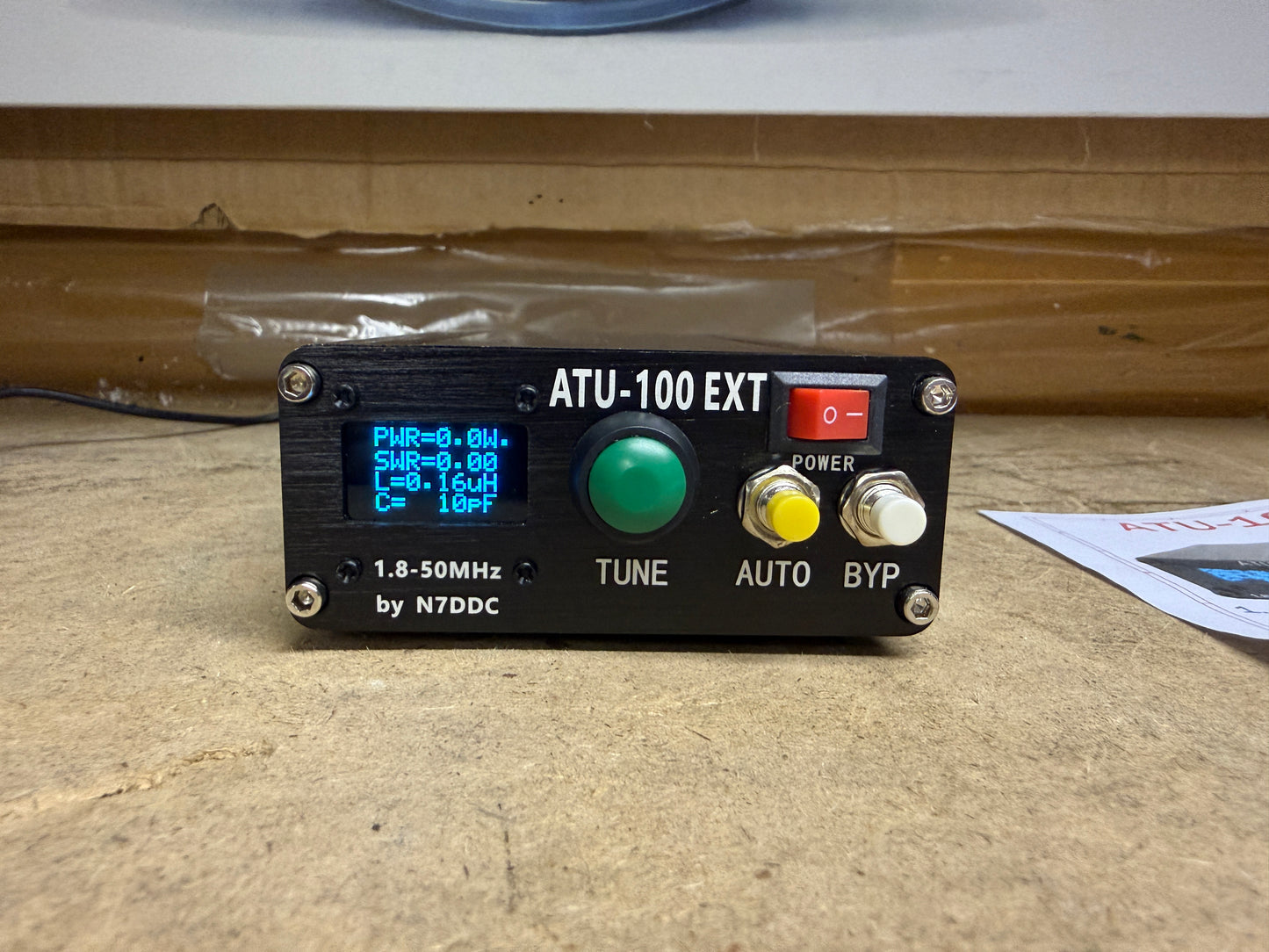 ATU-100 EXT 1.8-55MHz accordatore automatico 100 w