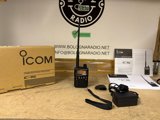 Icom IC r6 pari al nuovo Garanzia 12 Mesi