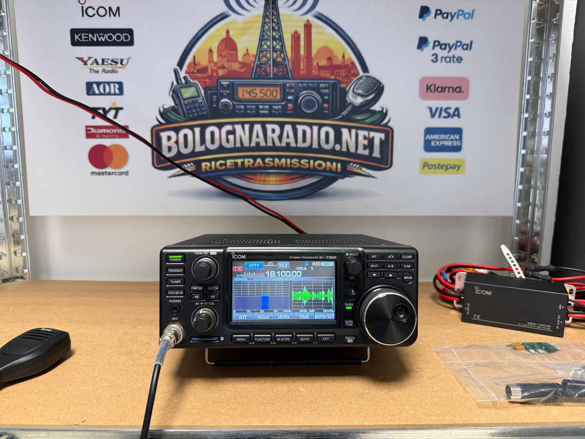 Icom ic 7300 pari al nuovo full set Garanzia 12 Mesi