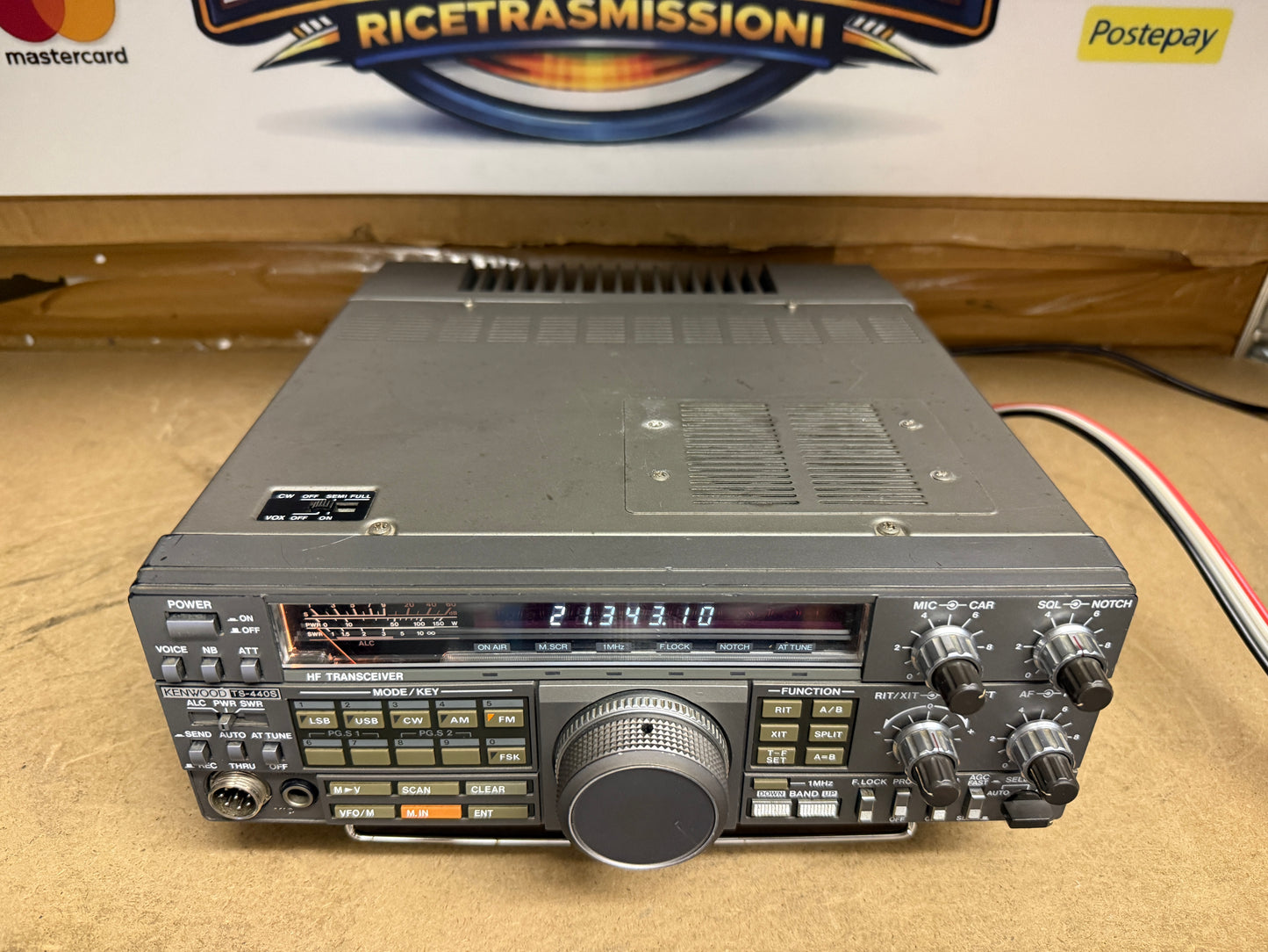 Kenwood ts 440 SAT perfetto garanzia 12 mesi
