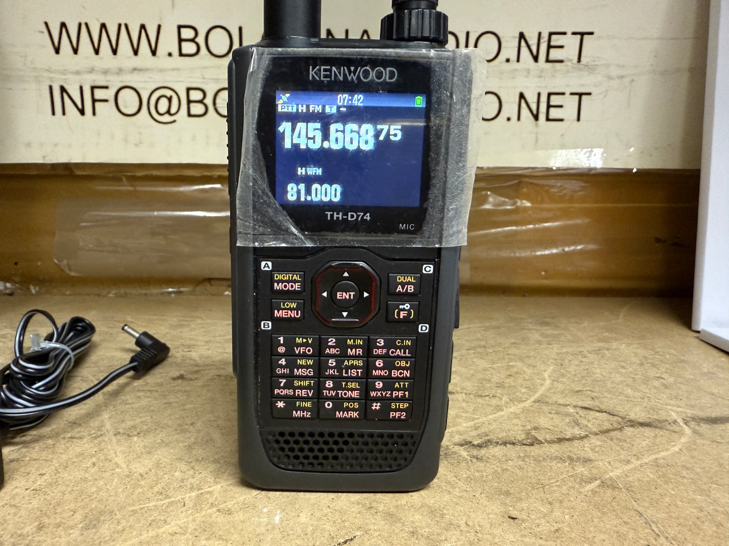 KENWOOD TH-D74 pari al nuovo full set garanzia 12 Mesi