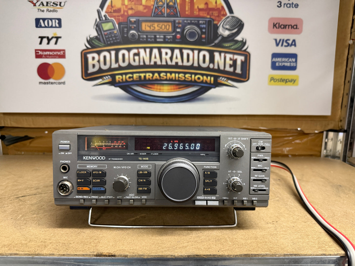 Kenwood TS 140 s perfetto Garanzia 12 Mesi