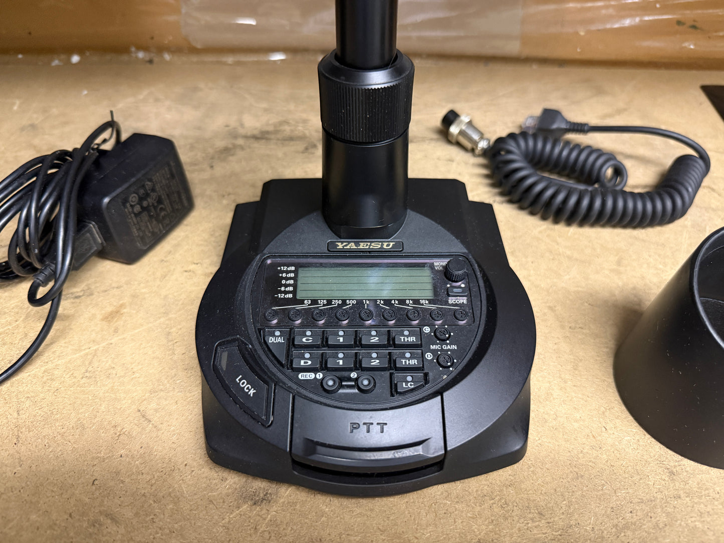 Yaesu M1 perfetto full set MICROFONO doppia capsula, dinamica e a condensatore
