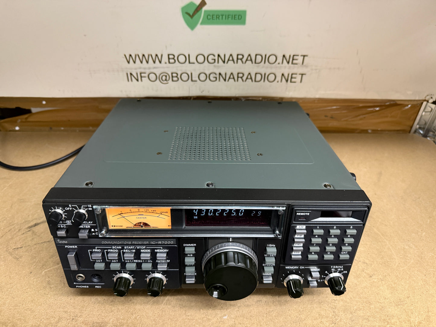 Icom ic r7000 perfetto Garanzia 12 Mesi