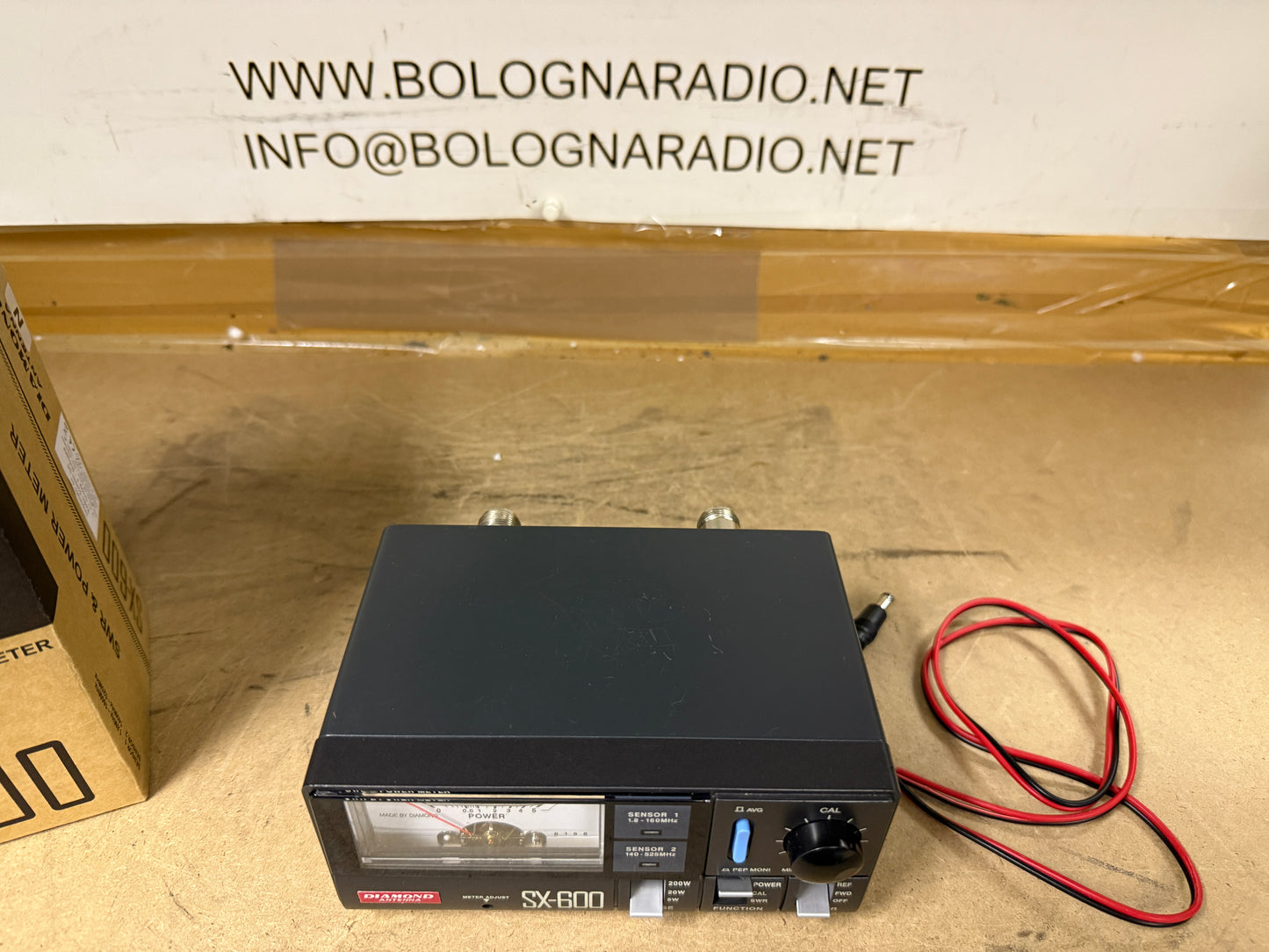 Diamond SX-600 Rosmetro/Wattmetro 1.8-525 MHz Full Set