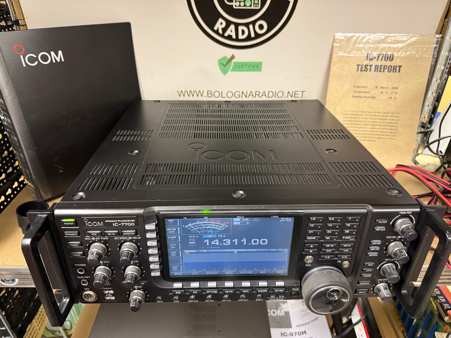 A1 Icom ic 7700 200Watt perfetta Garanzia 12 Mesi full set