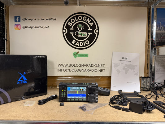 A-1 XIEGU X6100 - RTX SDR HF QRP 0.5 - 30 MHZ 10 W CON AT TUNER DSP