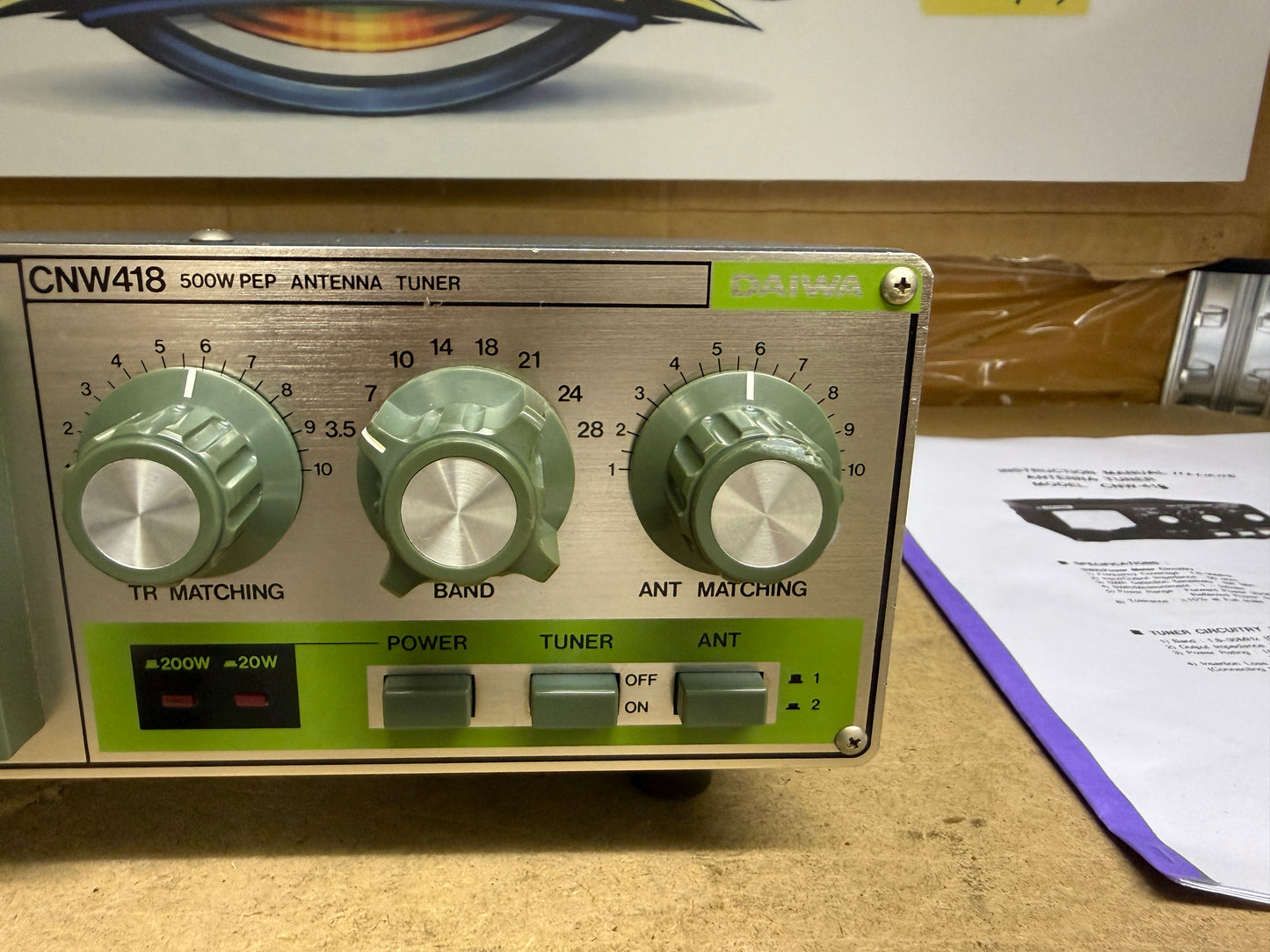 Daiwa CNW-418 HF da 3.5 a 30 MHz  500W PEP