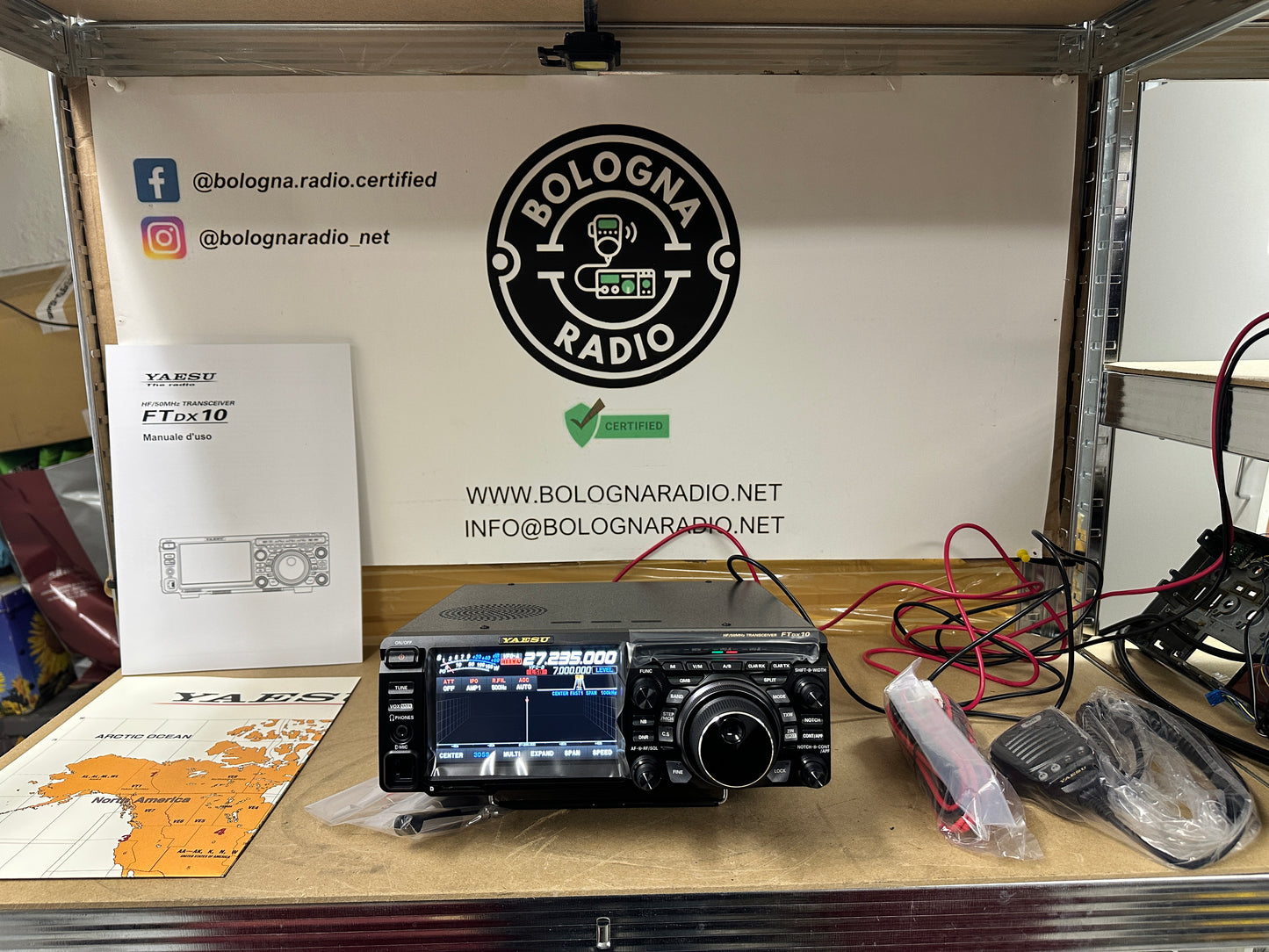 00 Yaesu FTDX 10 nuovo garanzia ufficiale CSY & SON 5 anni