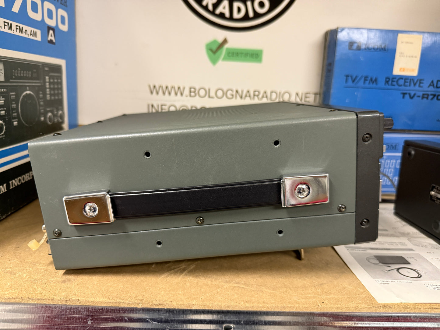 Icom ic r 7000 pari al nuovo + imballo + RC12 + TV R7000 garanzia 12 mesi