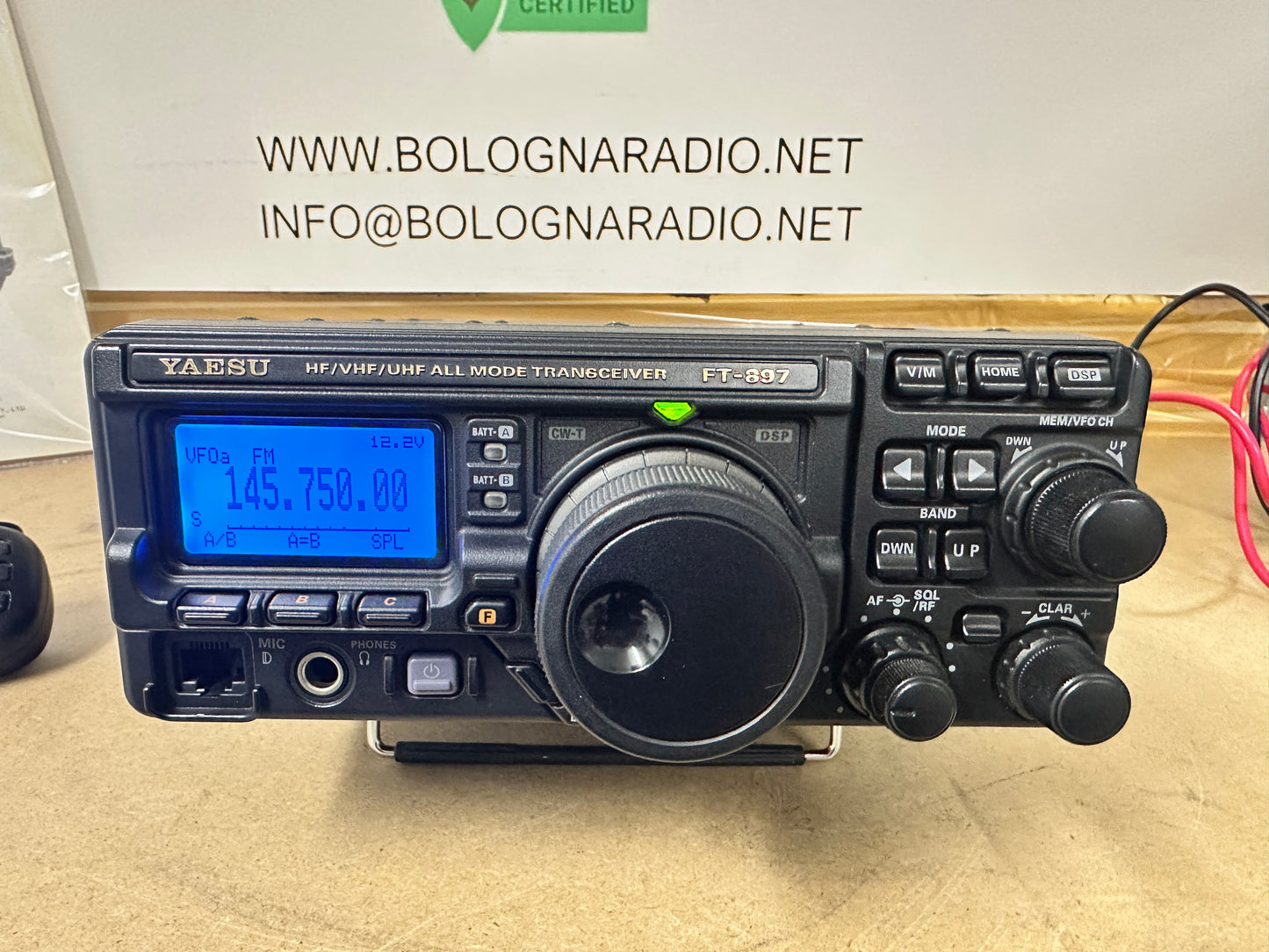 Yaesu FT-897D imballo originale