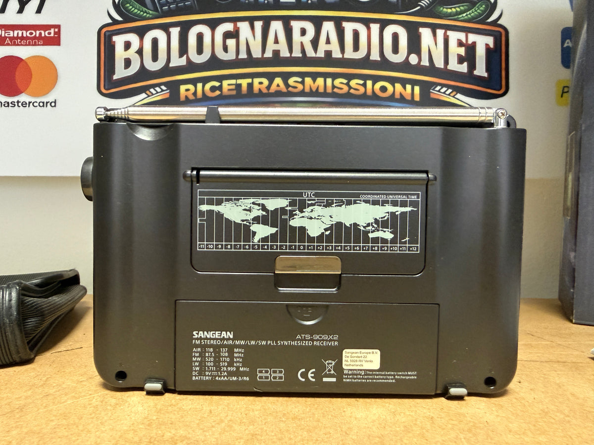 Sangean ATS 909X2 pari al nuovo full set Garanzia 12 Mesi