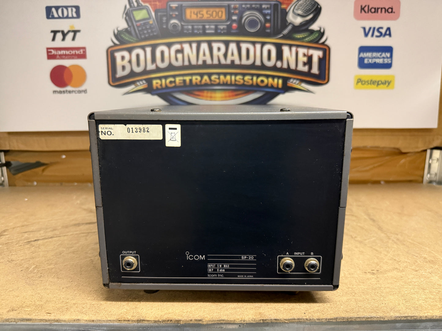 Icom SP 20 pari al nuovo speaker di linea