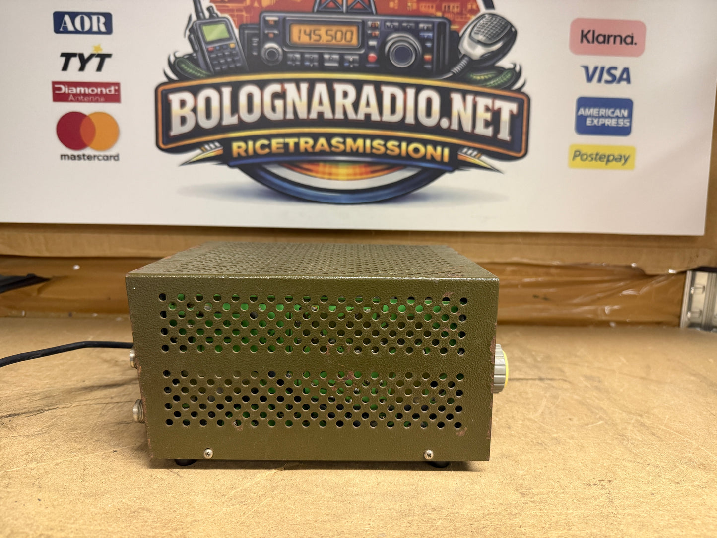 ZETAGI BV131 AMPLIFICATORE 100W VALVOLARE LINEARE 26/30MHZ