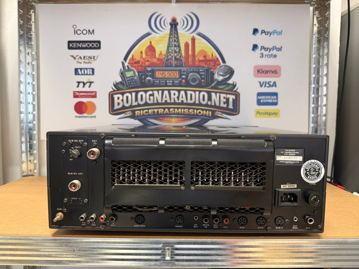 Yaesu FT 1000D + BPF1 + DVS2 full filtri Garanzia 12 mesi