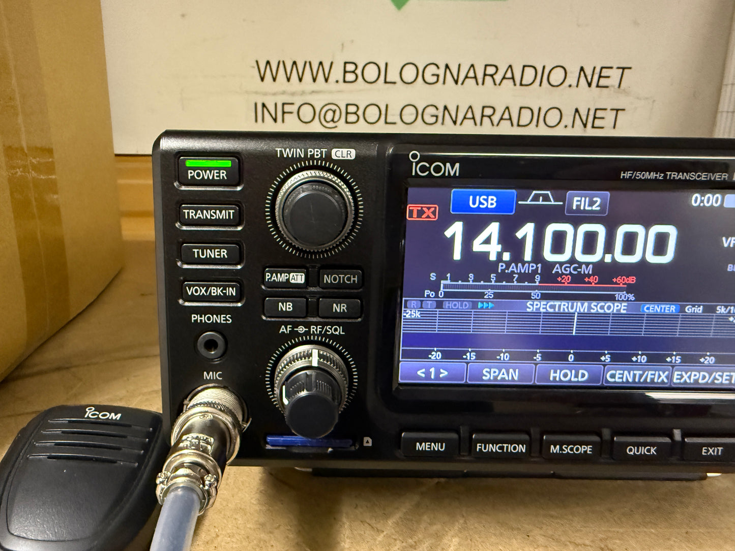 Icom ic 7300 pari al nuovo Marzo 2025 Garanzia Ufficiale