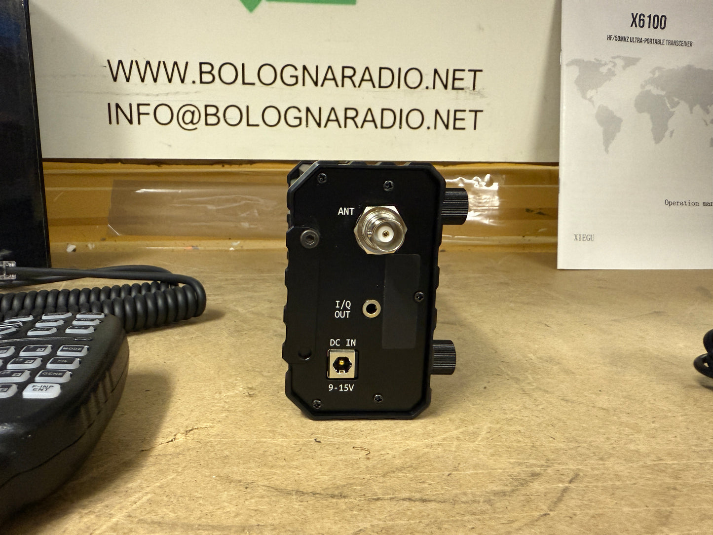 XIEGU X6100 - RTX SDR HF QRP 0.5 - 30 MHZ 10 W CON AT TUNER DSP