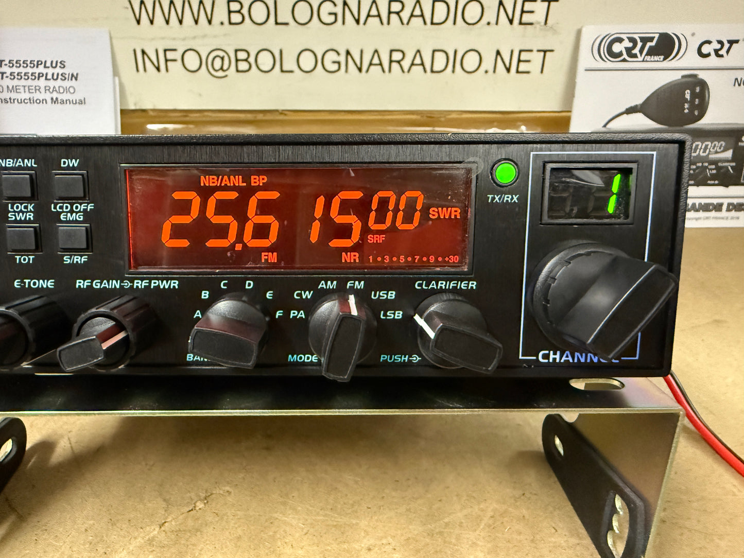 Ricetrasmettitore  Anytone AT 5555 plus 45 watt full set