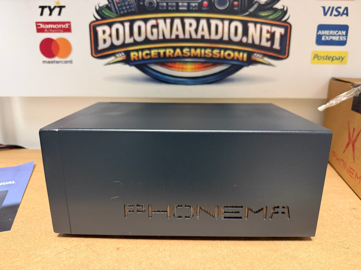 PHONEMA RHEA-2 - altoparlante di alta qualità per radioamatori a due ingressi