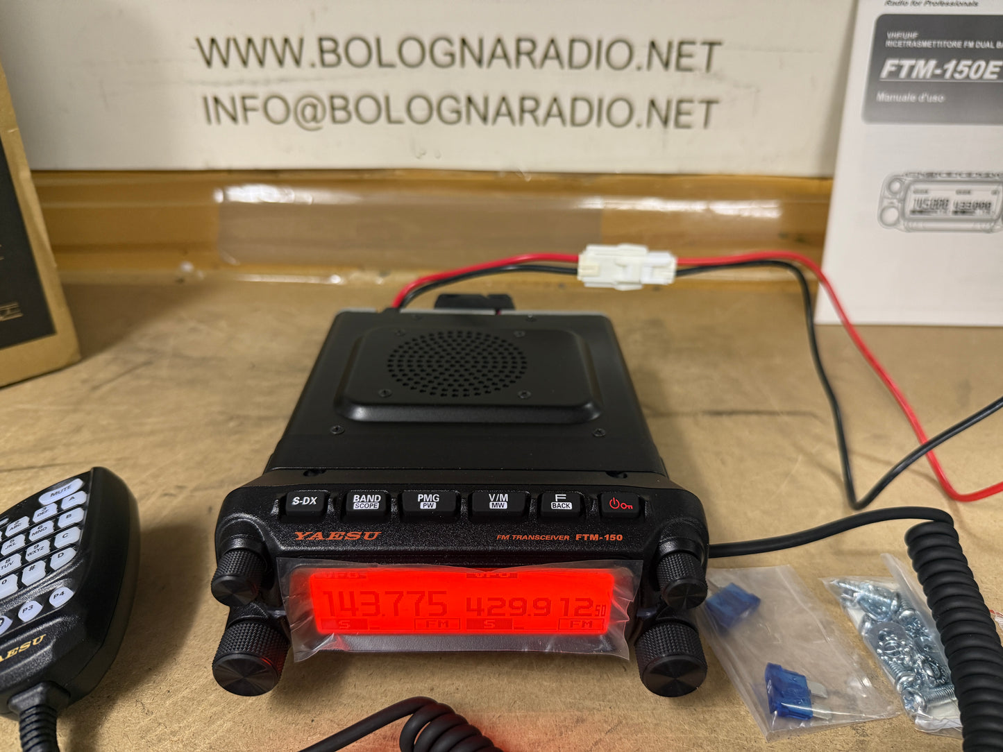 A1 YAESU FTM 150E ASP NUOVO GARANZIA UFFICIALE