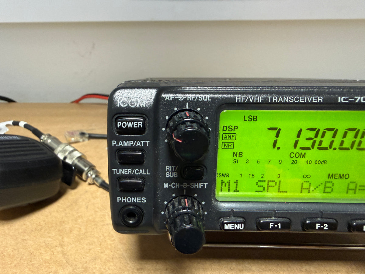 Icom IC 706 MK2 discreto Garanzia 12 Mesi