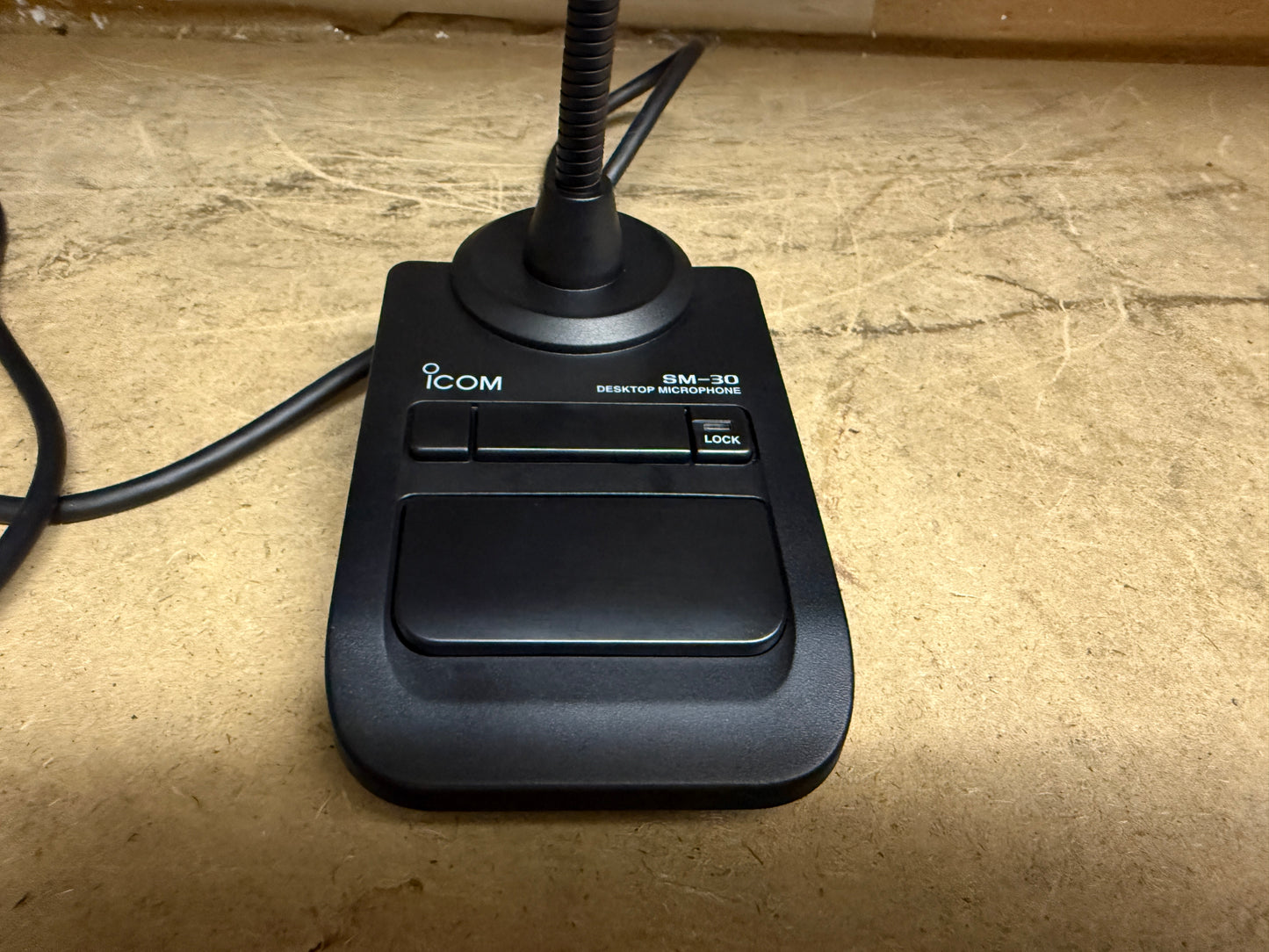 Icom SM 30 microfono da tavolo pari al nuovo
