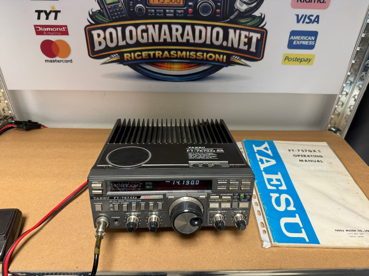 Yaesu FT 757 GX2 perfetto Garanzia 12 Mesi imballo originale