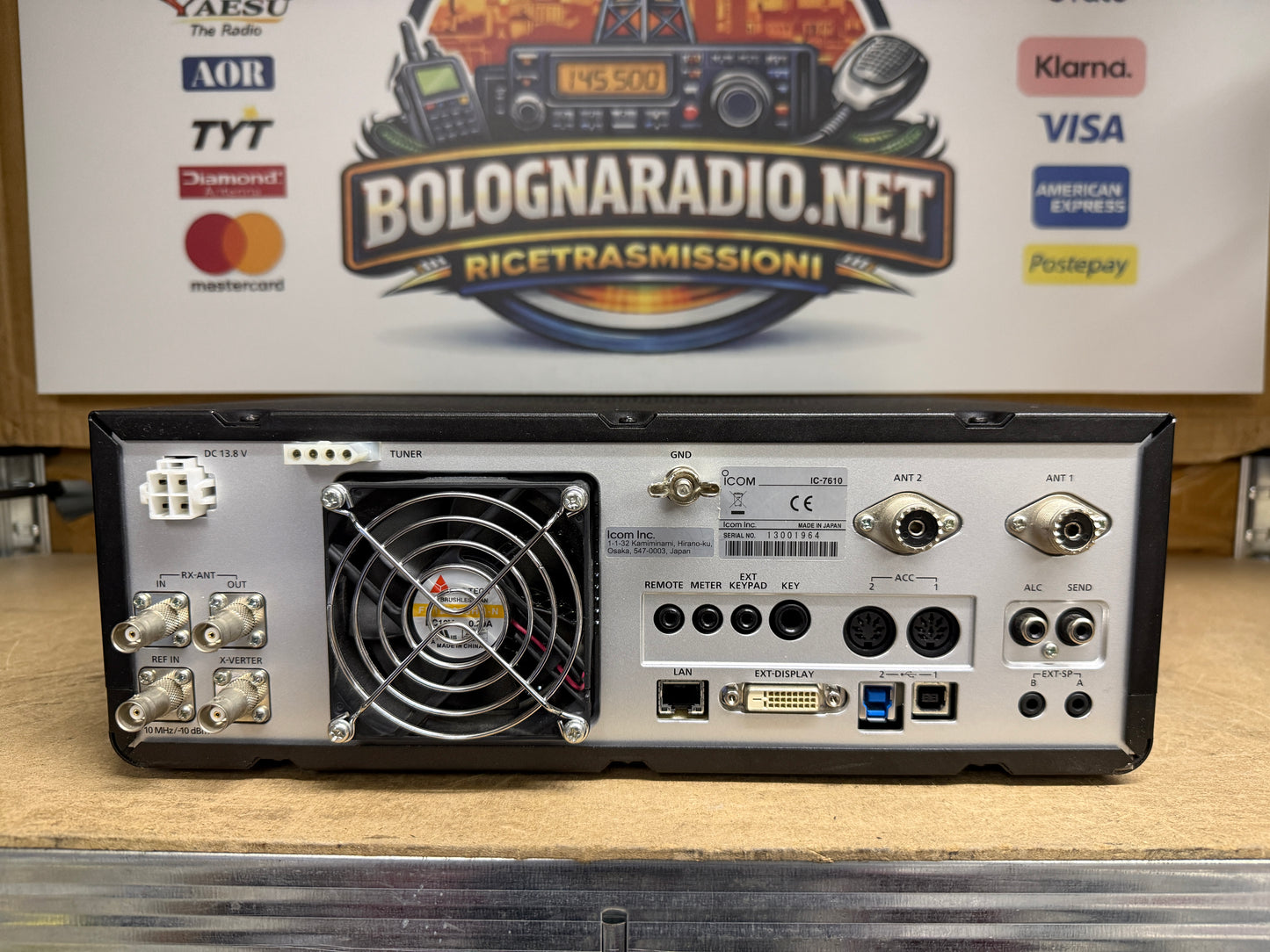 Icom IC 7610 pari al nuovo full set Garanzia 6 mesi