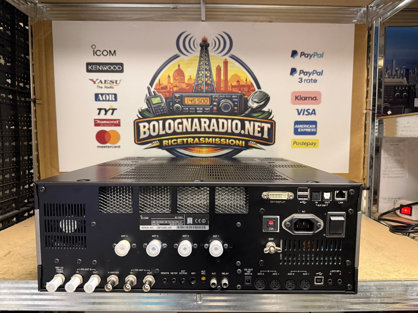 A-1 Icom IC 7851 pari al nuovo Garanzia 12 Mesi  full set