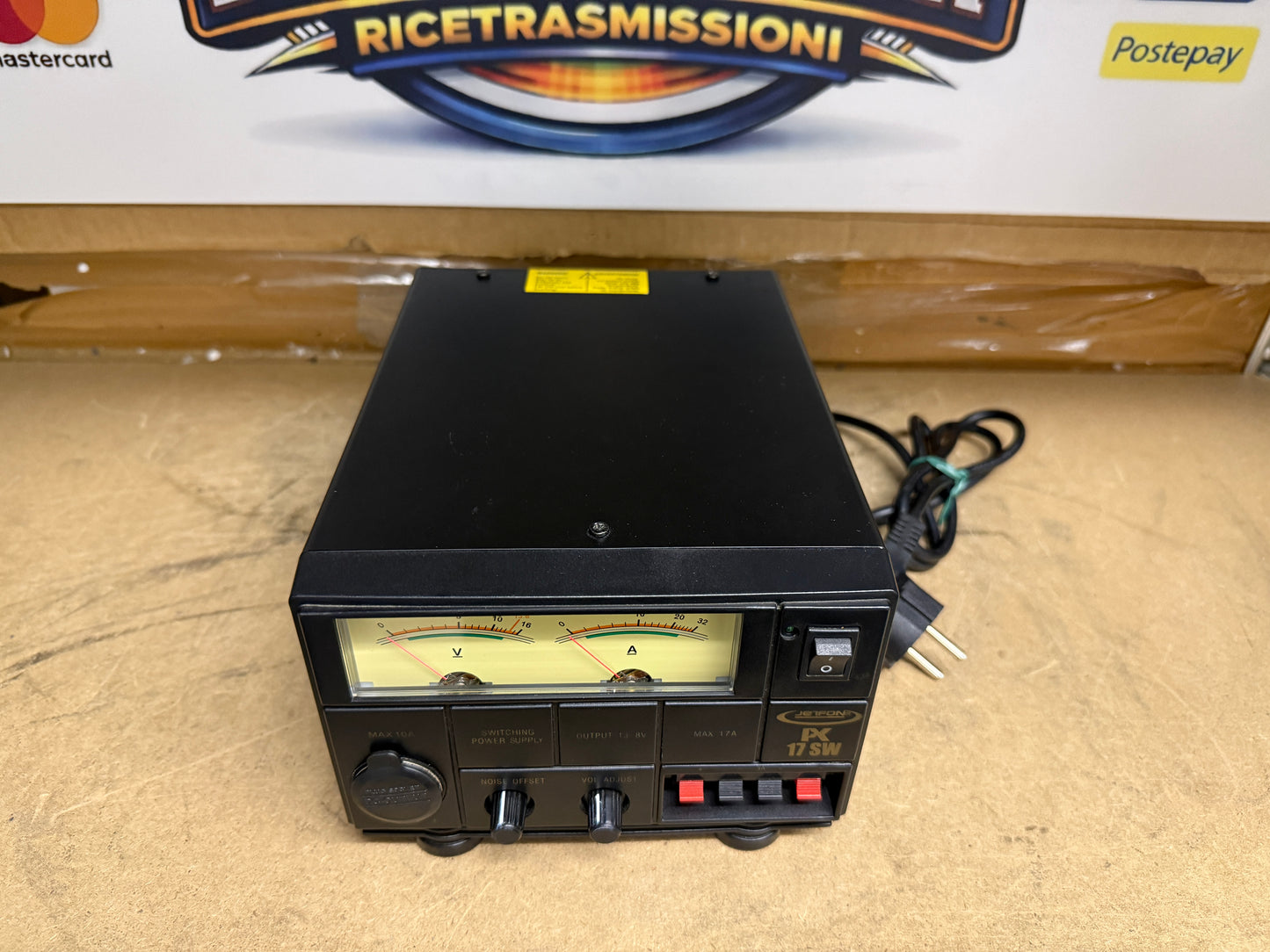 Jetfon PC-17 SW Alimentatore Switching Stabilizzato da 17A