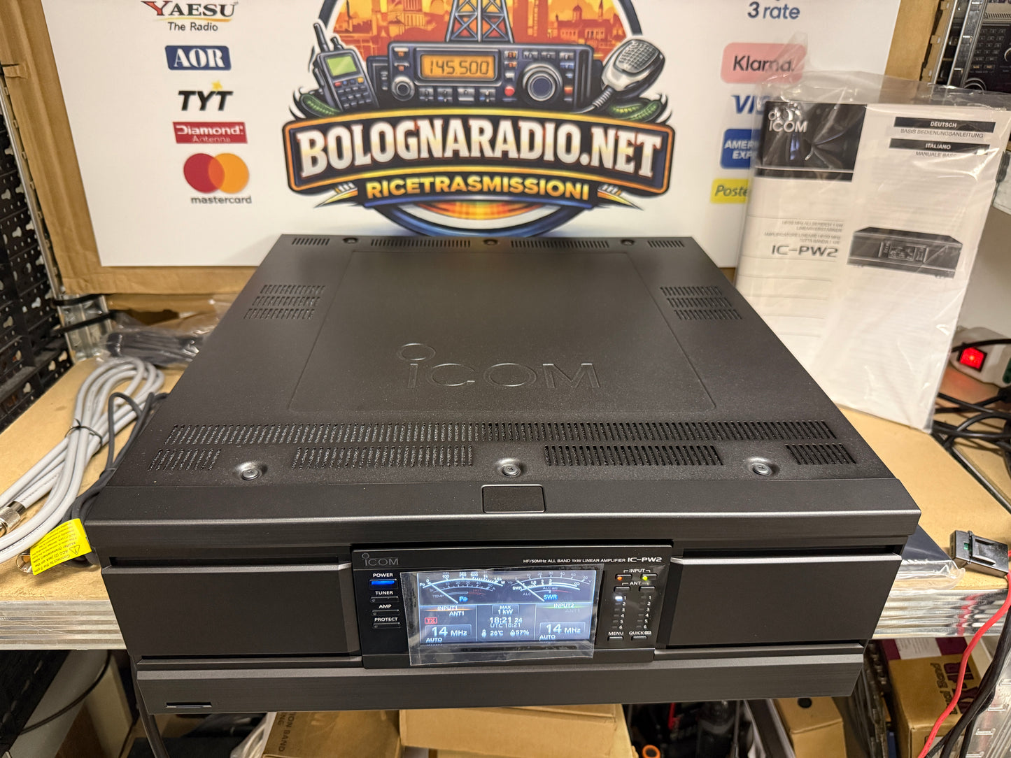 Icom IC-PW2 Nuovo Garanzia Ufficiale Italia