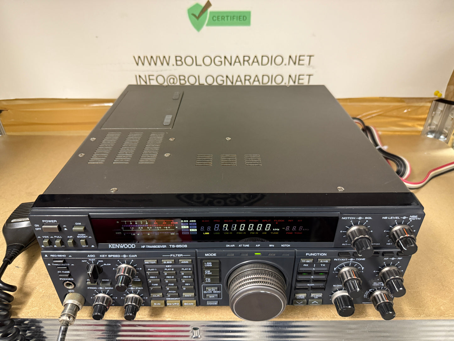 KENWOOD TS-850SAT 100 watt perfetto