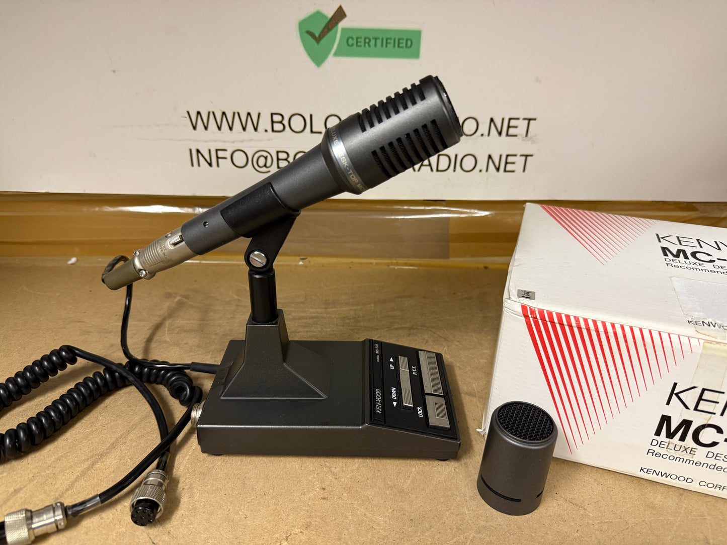 Kenwood MC 90 doppia capsula perfetto imballo originale